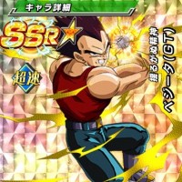ドロップでGET！【揺るがぬ精神】ベジータ(GT)【SR】のZ覚醒後、LV最大ステータスが判明しました！