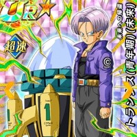 LRの素材キャラクター【未来への帰還】トランクス(青年期)(未来)【UR】のLV最大ステータスが判明しました！