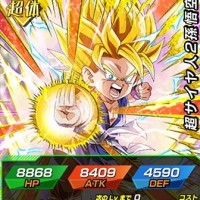 【豪快な一閃】超サイヤ人2孫悟空（GT）【UR】のLV最大ステータス詳細！